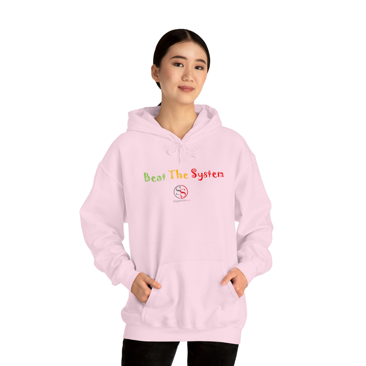 SS Beat The System Unisex Heavy Blend™ Hooded Sweatshirt