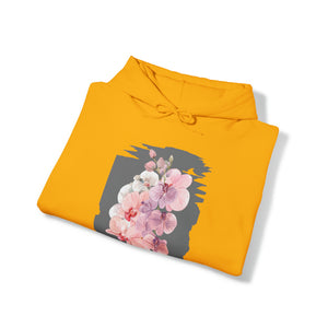 Pink Orchids Unisex Heavy Blend™ Hooded Sweatshirt
