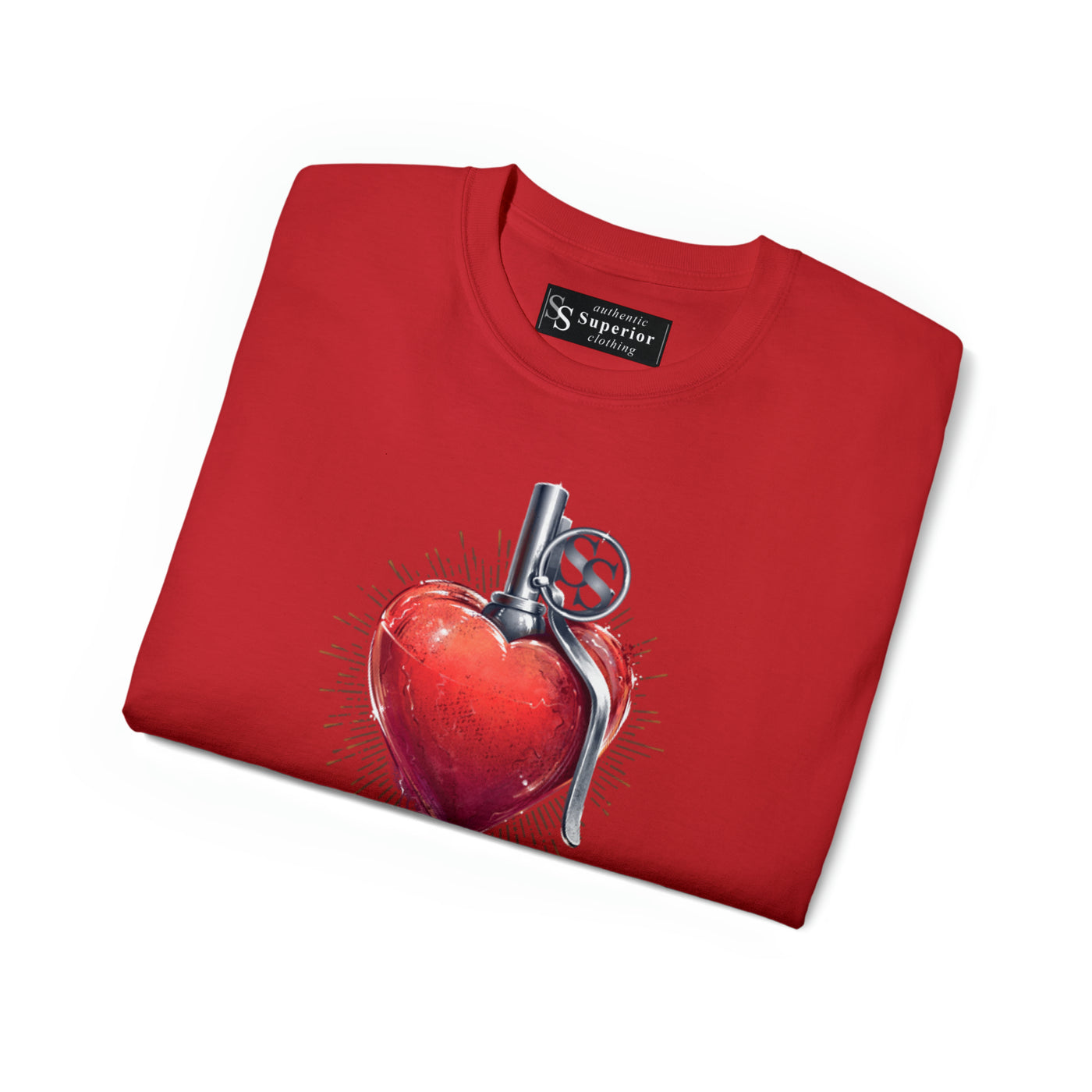 Heart BMB L Unisex Ultra Cotton Tee