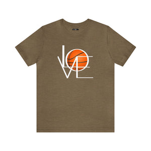 LOVE Basketball Short Sleeve Tee