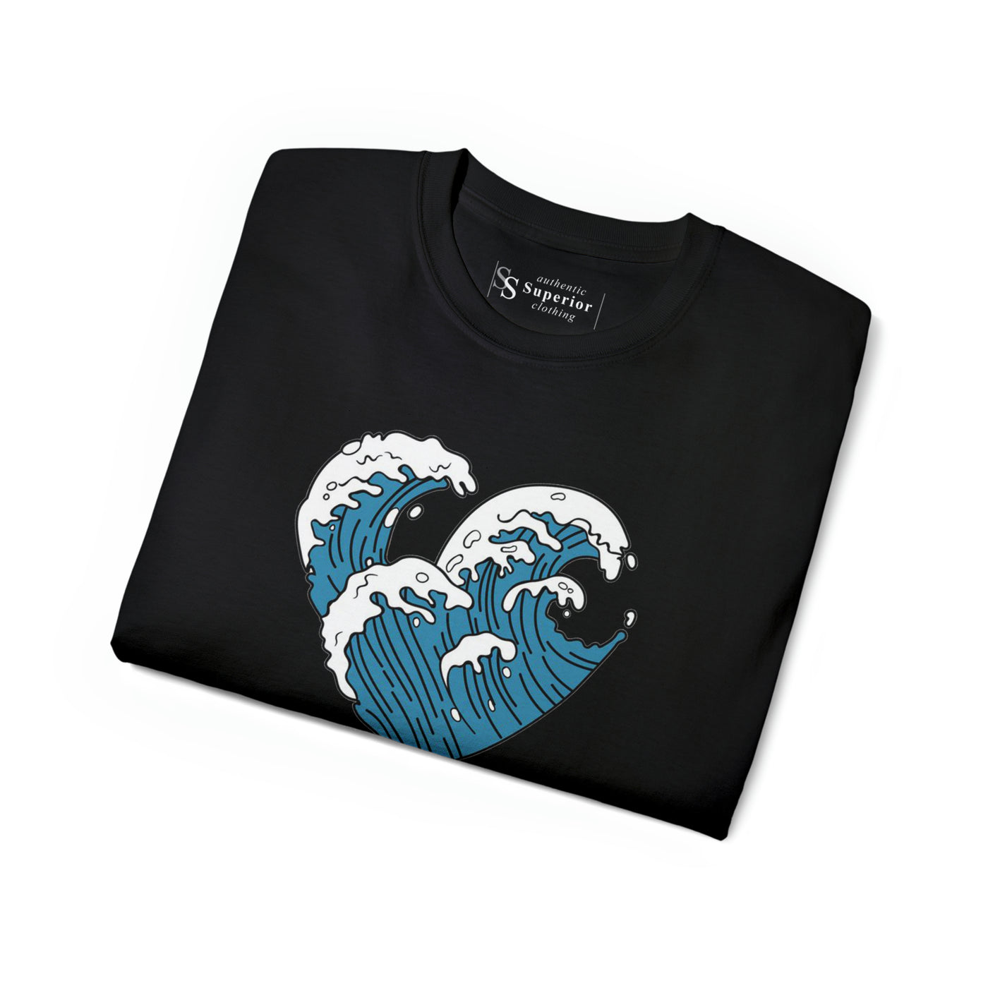 Heart Waves Unisex Ultra Cotton Tee