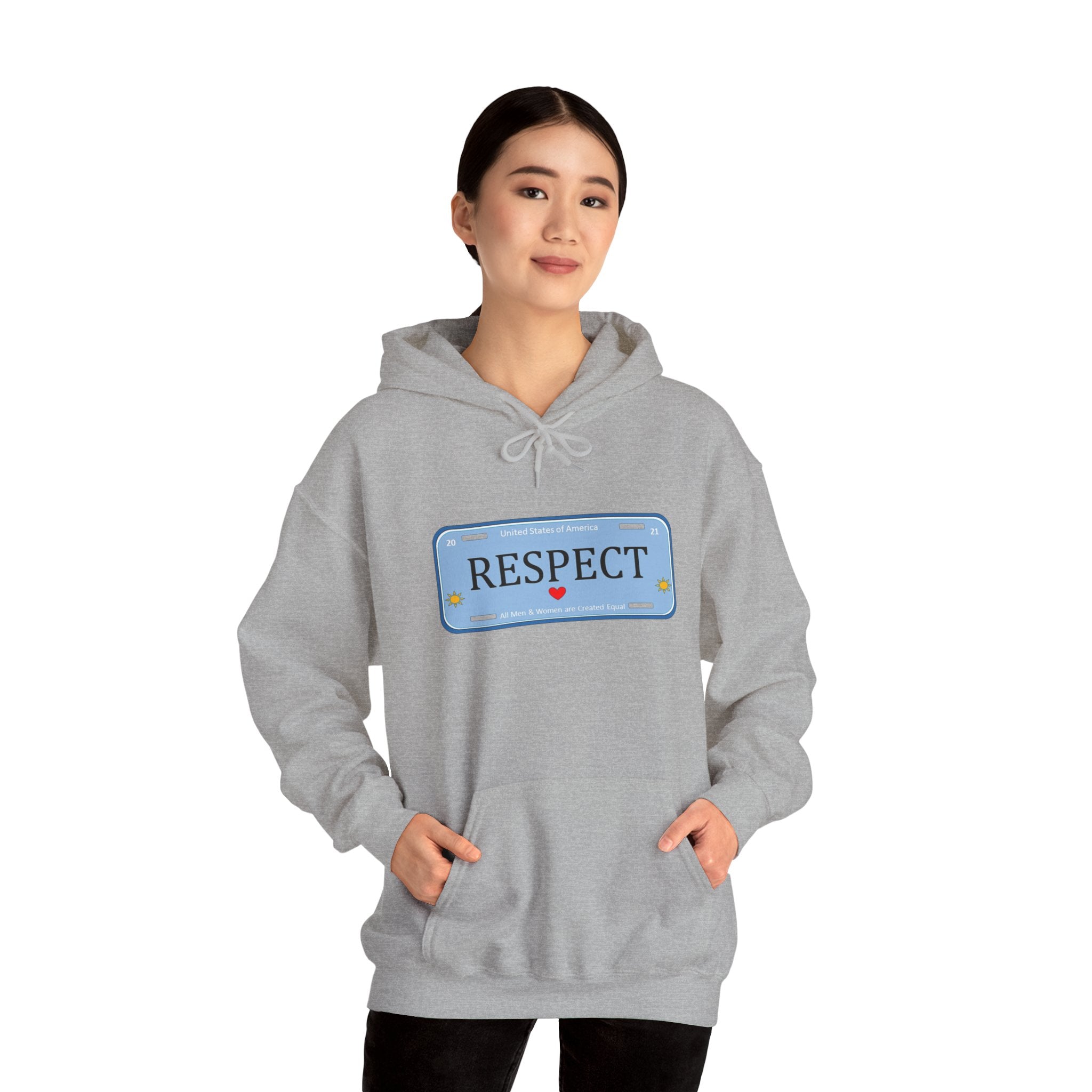RESPECT BL Unisex Heavy Blend™ Hooded Sweatshirt