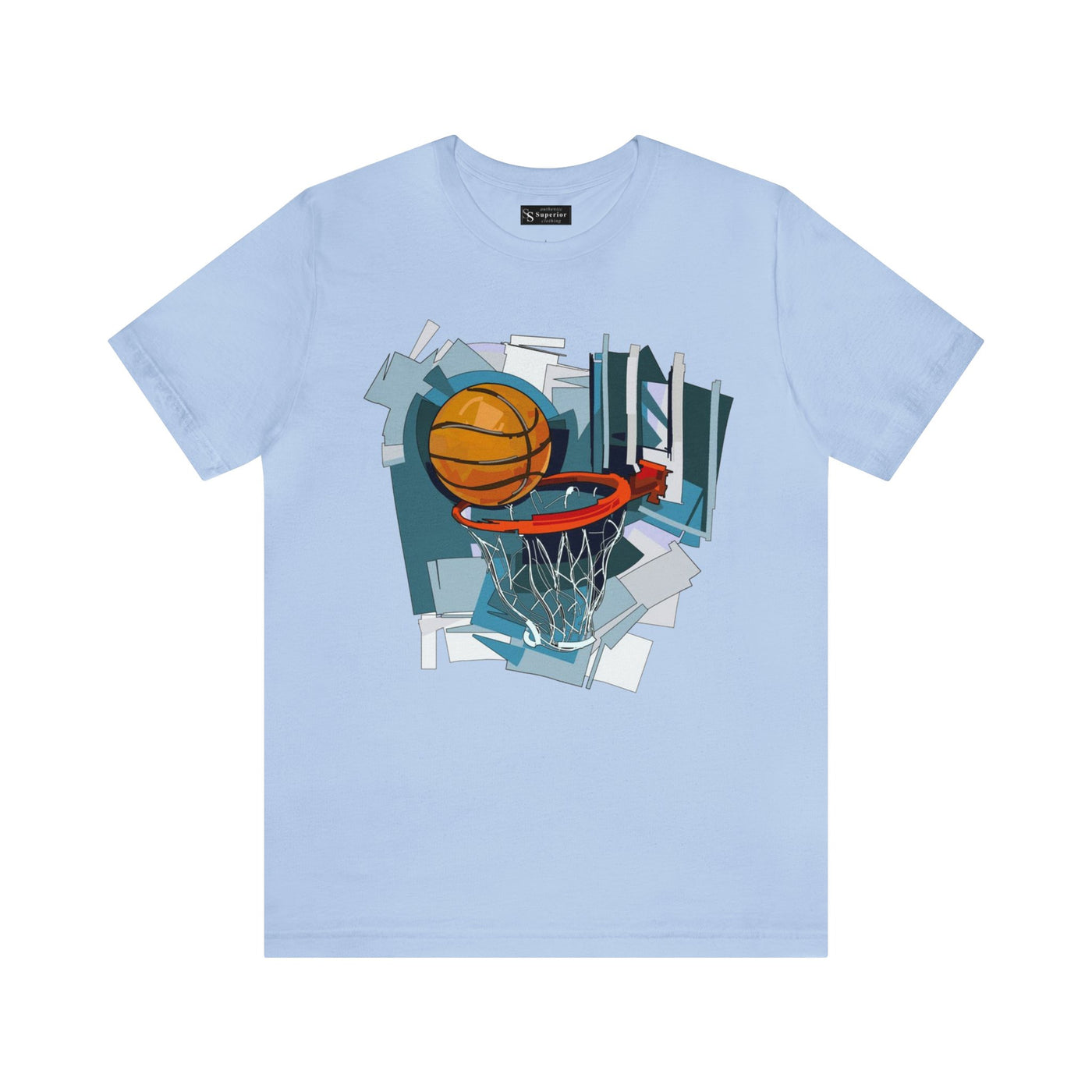 Basketball & Hoop Short Sleeve Tee