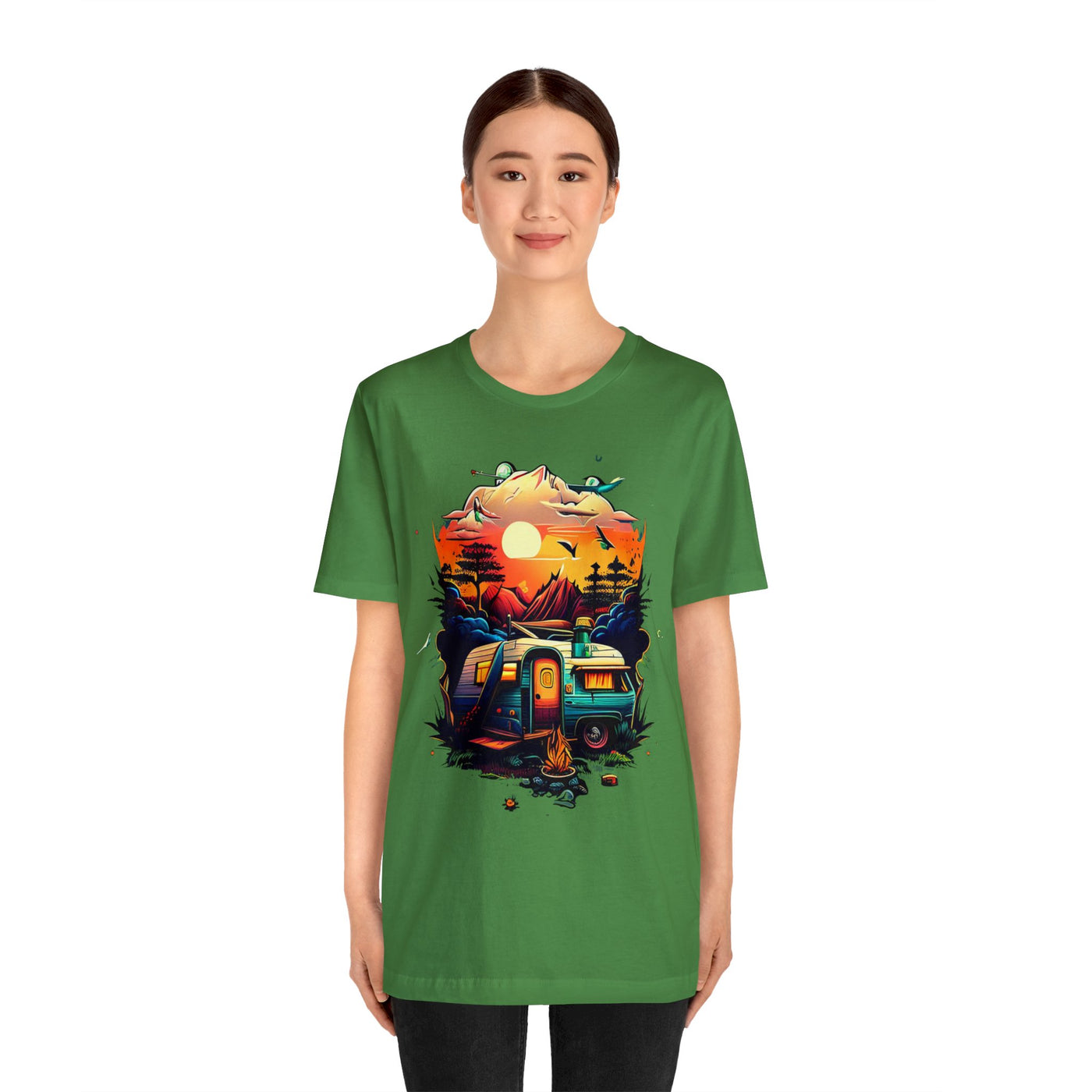 Sunset Trailer Short Sleeve Tee