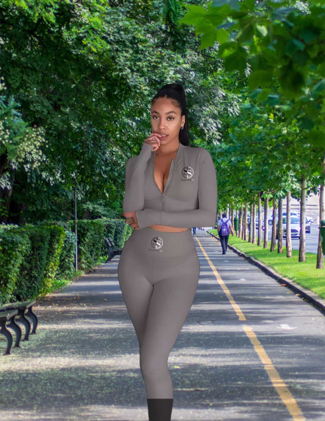 Ladies sets Gray