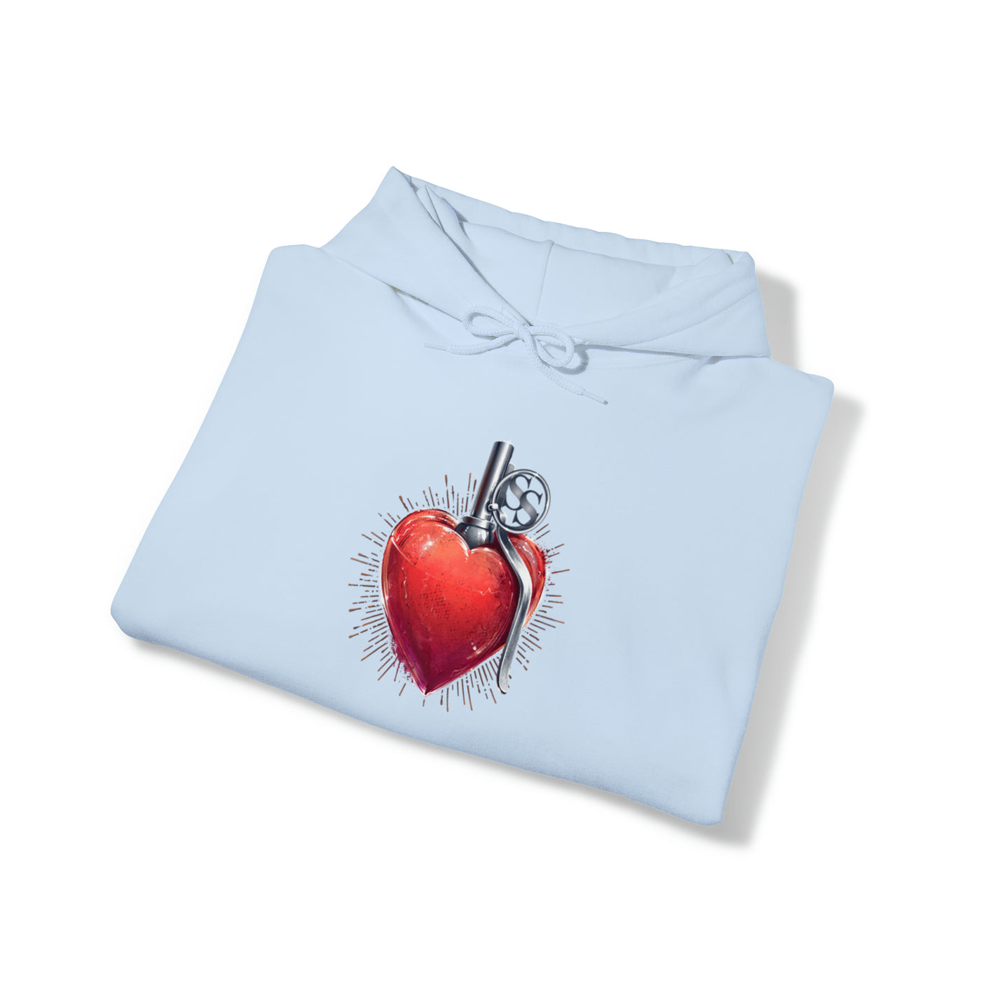 Heart BMB Unisex Heavy Blend™ Hooded Sweatshirt