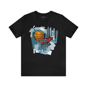 Basketball & Hoop Short Sleeve Tee
