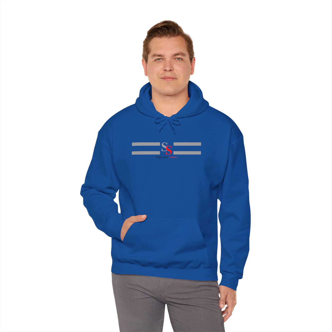 SS Bars MEN HOODED SWEATSHIRT