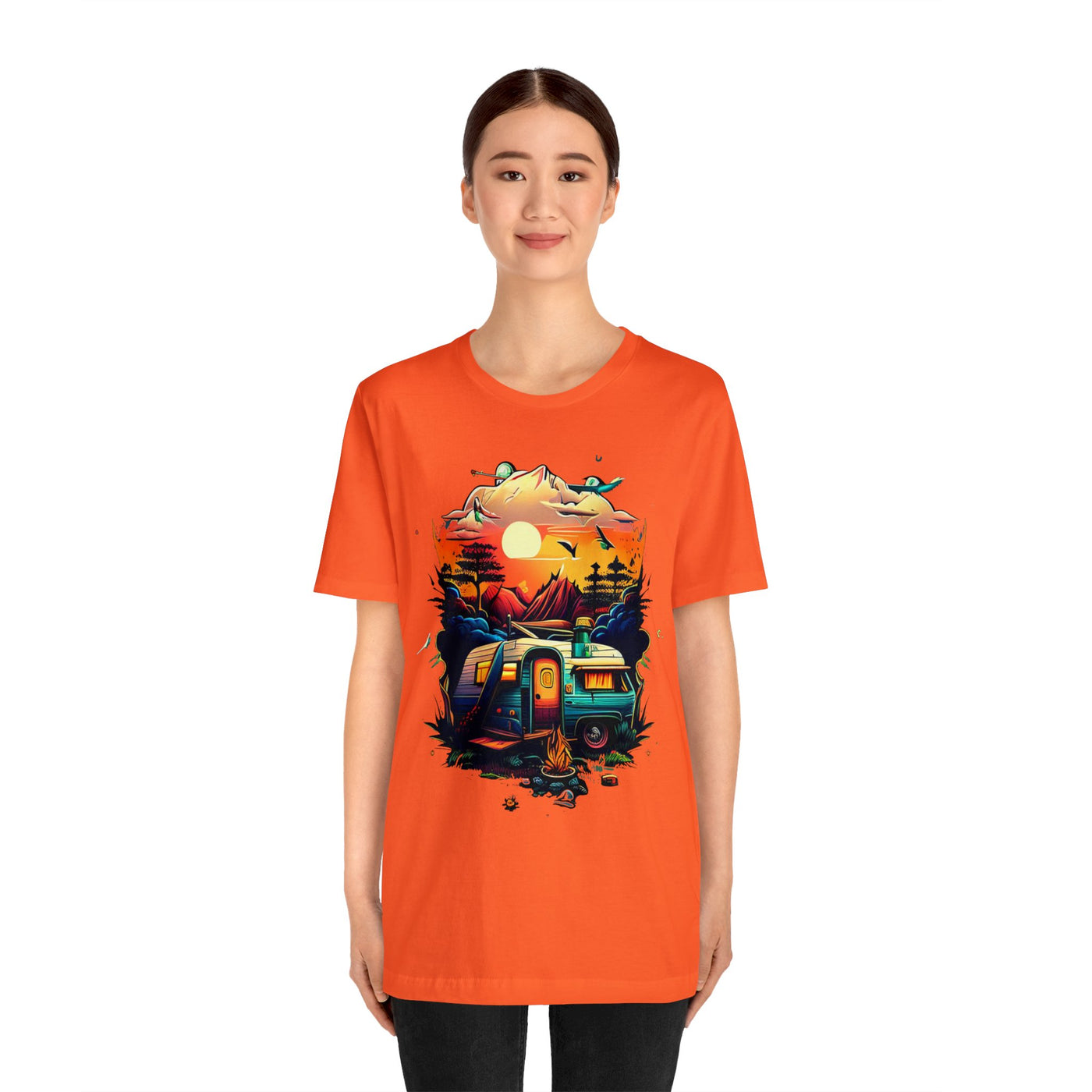Sunset Trailer Short Sleeve Tee