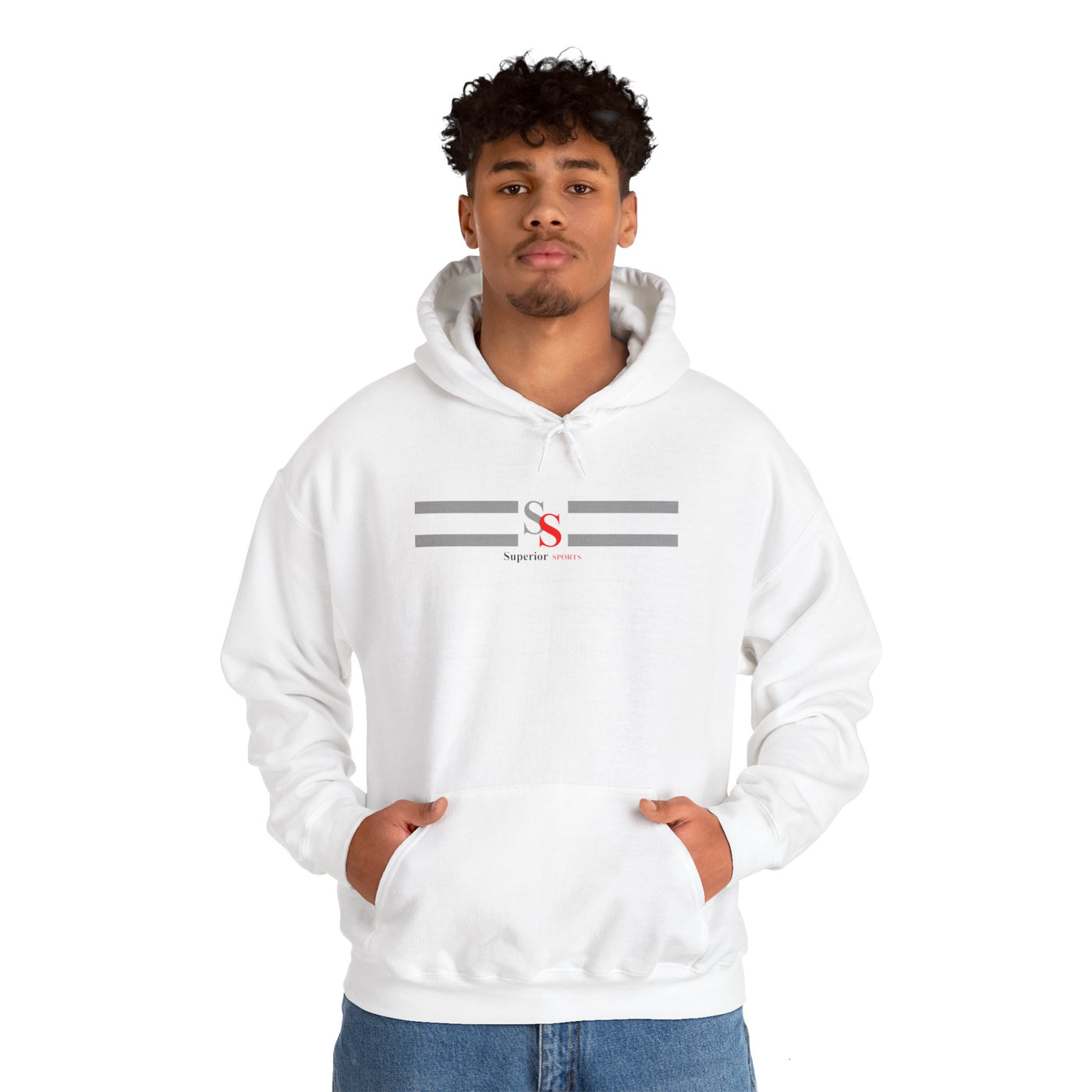 SS Bars MEN HOODED SWEATSHIRT