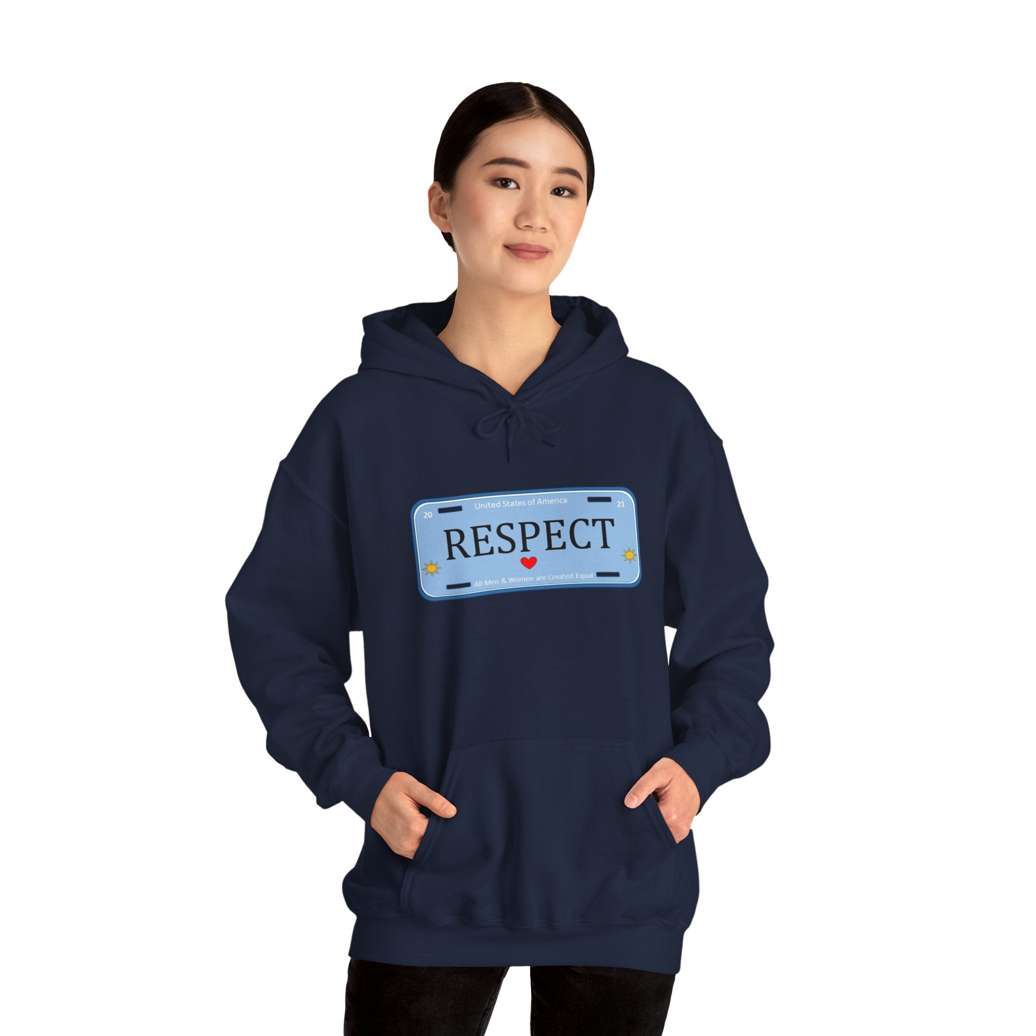 RESPECT BL Unisex Heavy Blend™ Hooded Sweatshirt