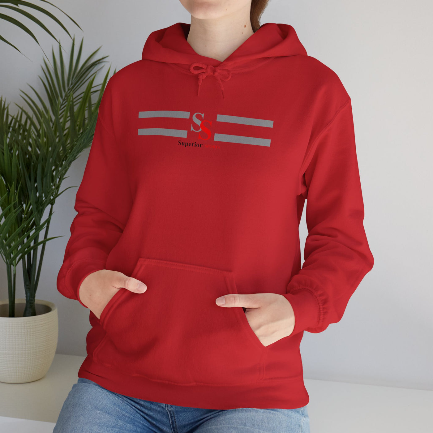 SS Bars MEN HOODED SWEATSHIRT