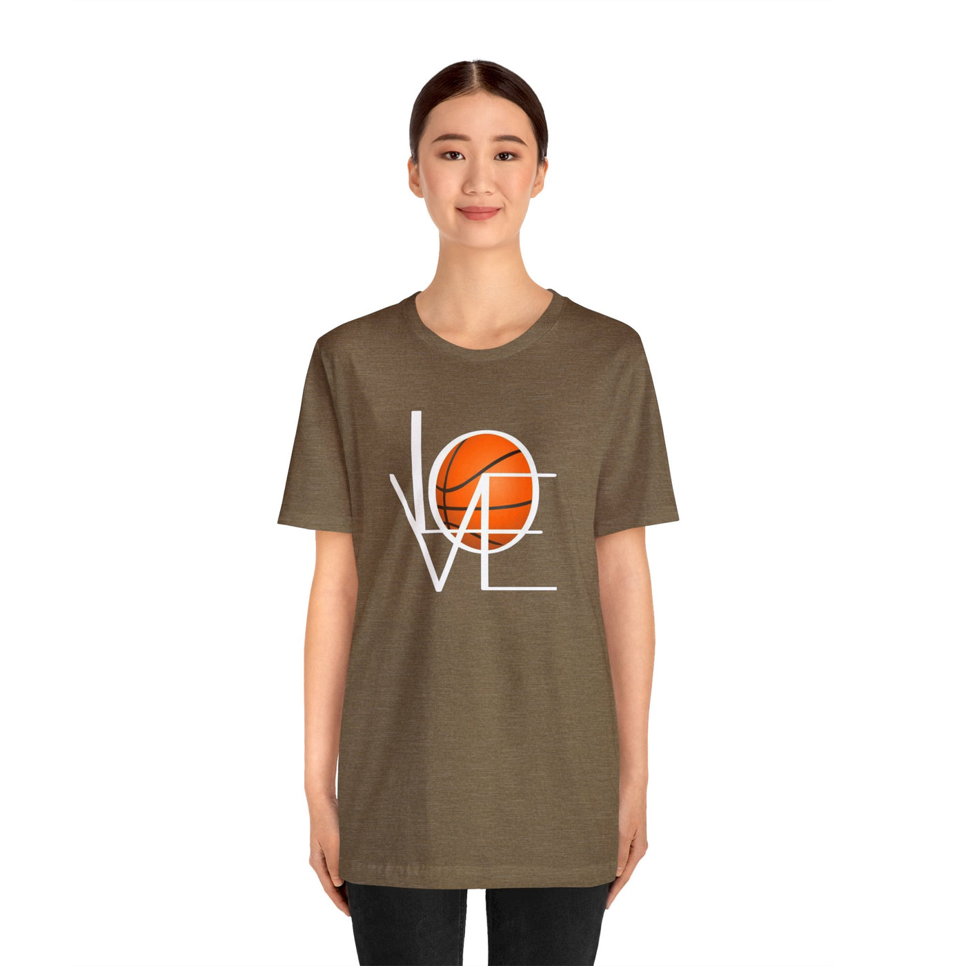 LOVE Basketball Short Sleeve Tee