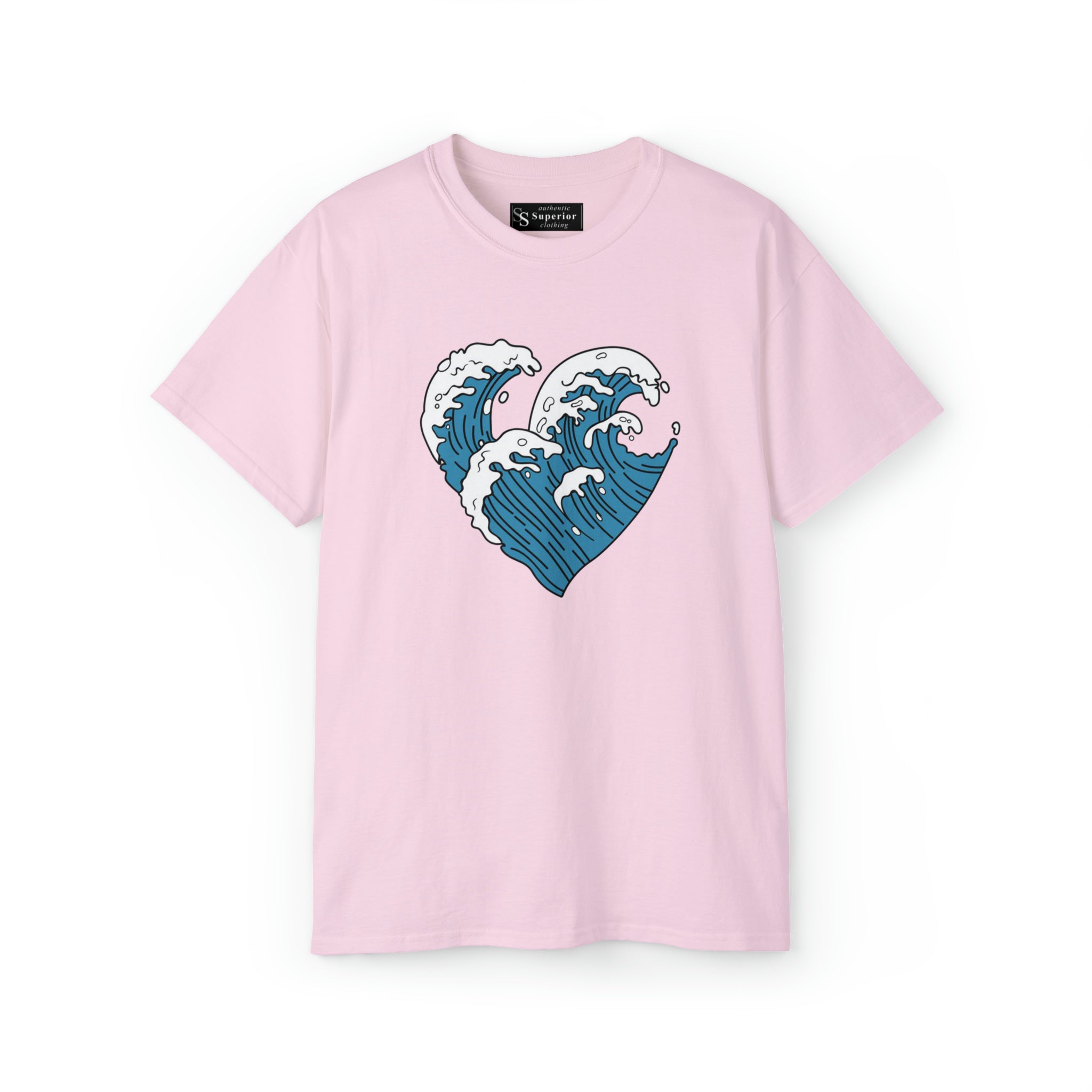 Heart Waves Unisex Ultra Cotton Tee