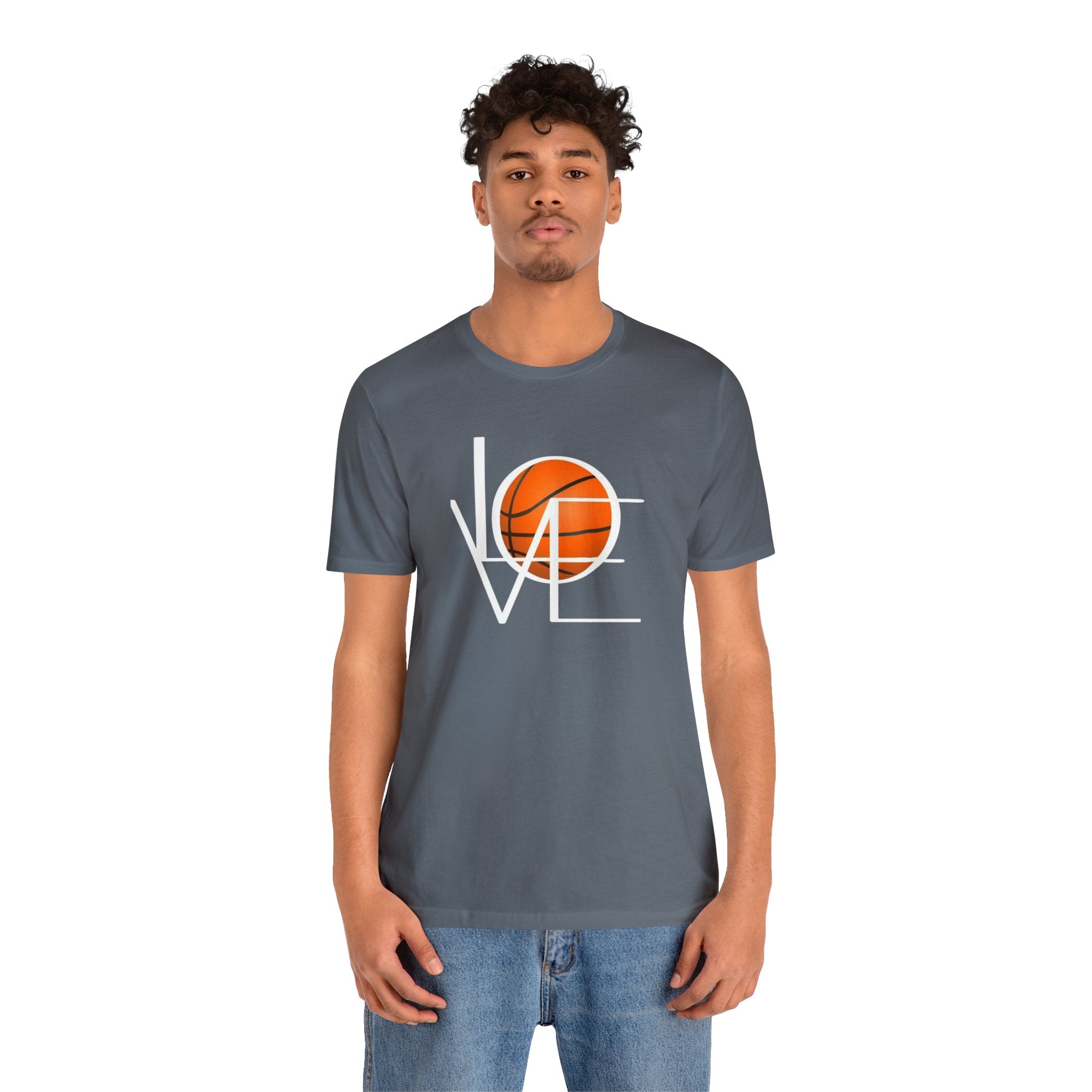 LOVE Basketball Short Sleeve Tee