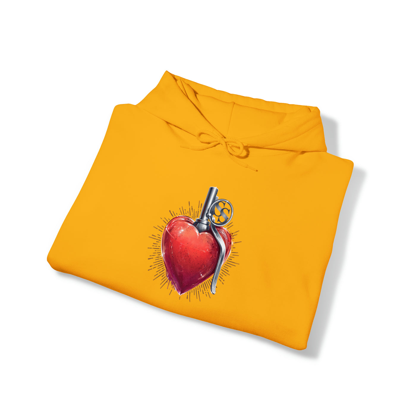 Heart BMB Unisex Heavy Blend™ Hooded Sweatshirt