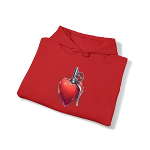 Heart BMB Unisex Heavy Blend™ Hooded Sweatshirt
