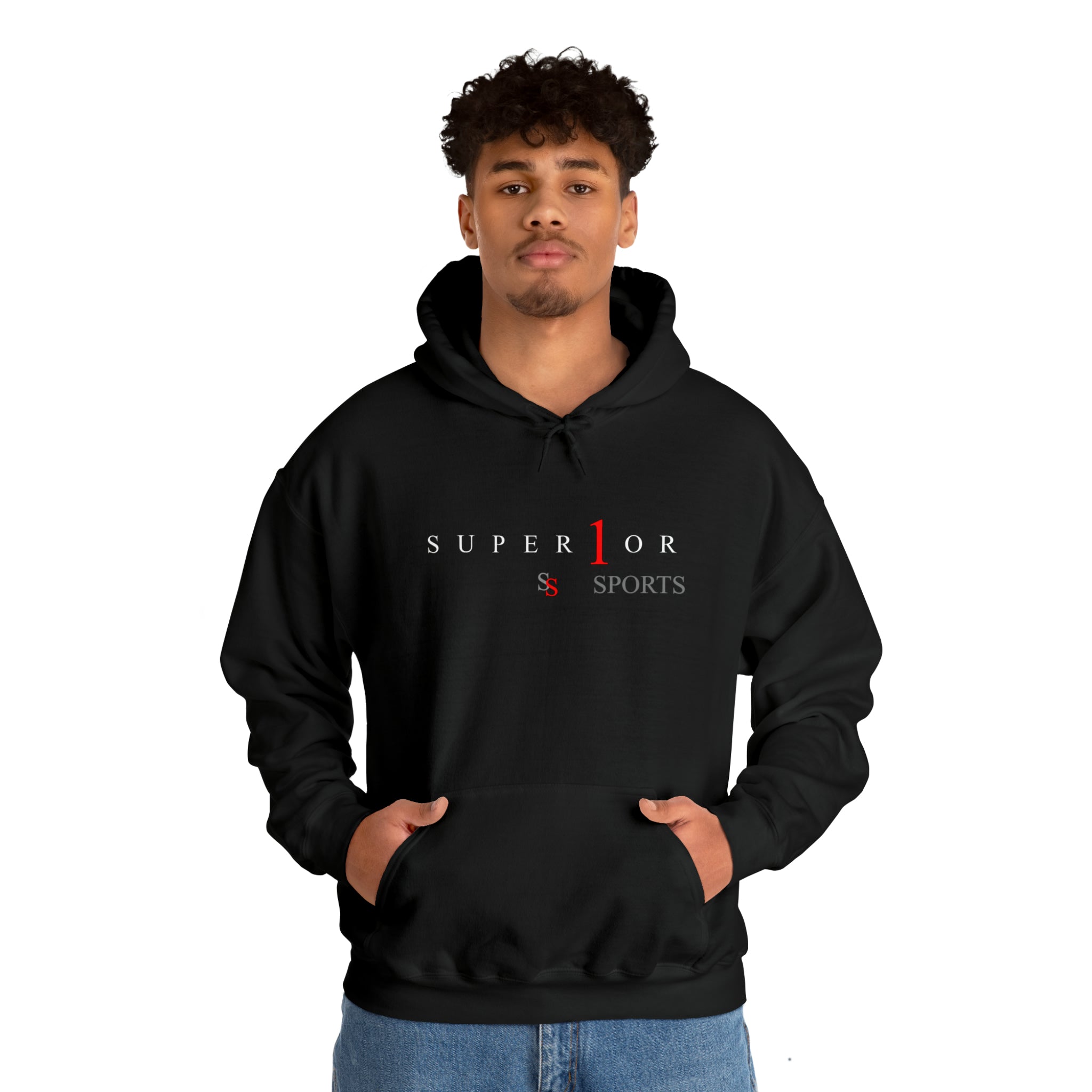 MEN HOODED SWEATSHIRT