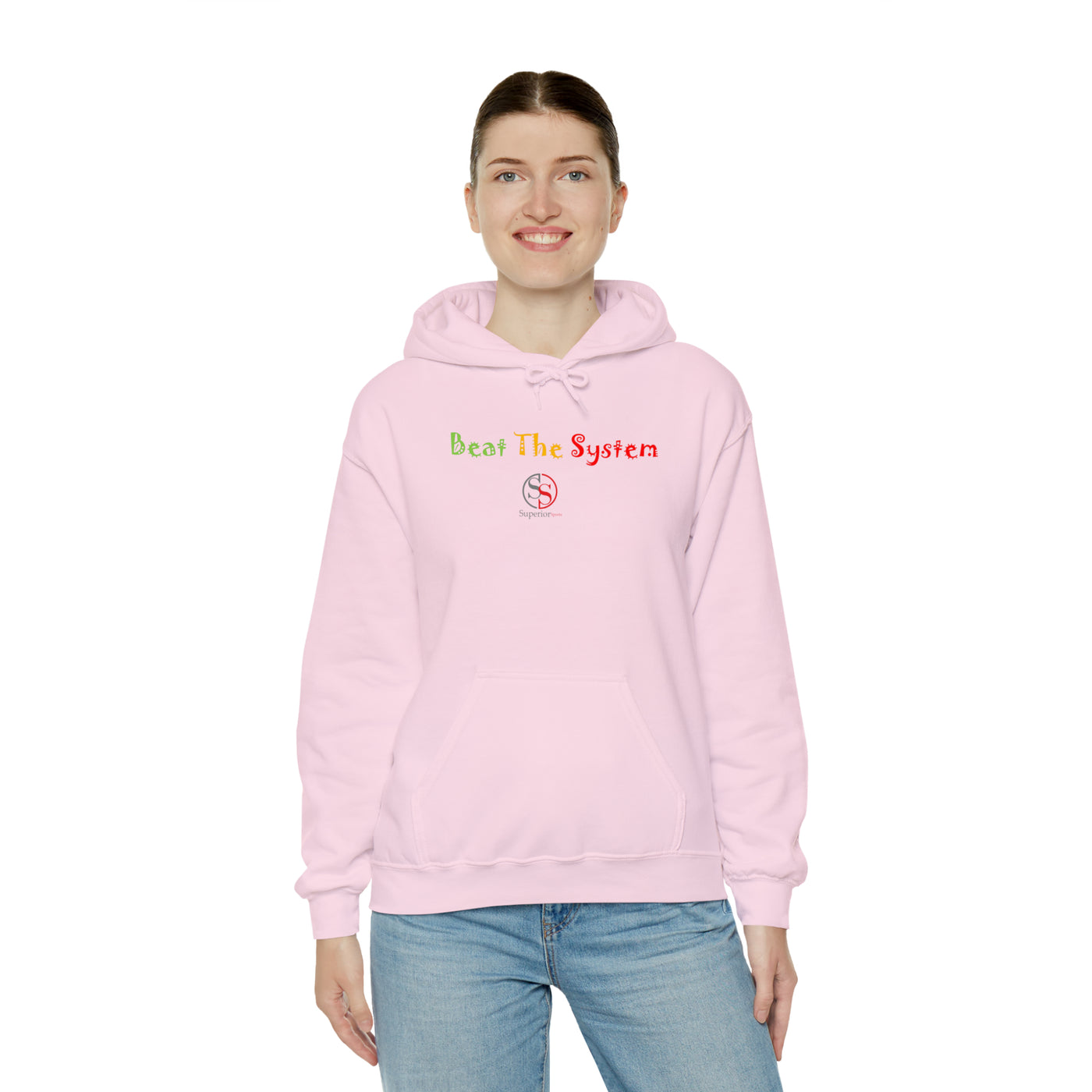 SS Beat The System Unisex Heavy Blend™ Hooded Sweatshirt