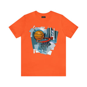 Basketball & Hoop Short Sleeve Tee
