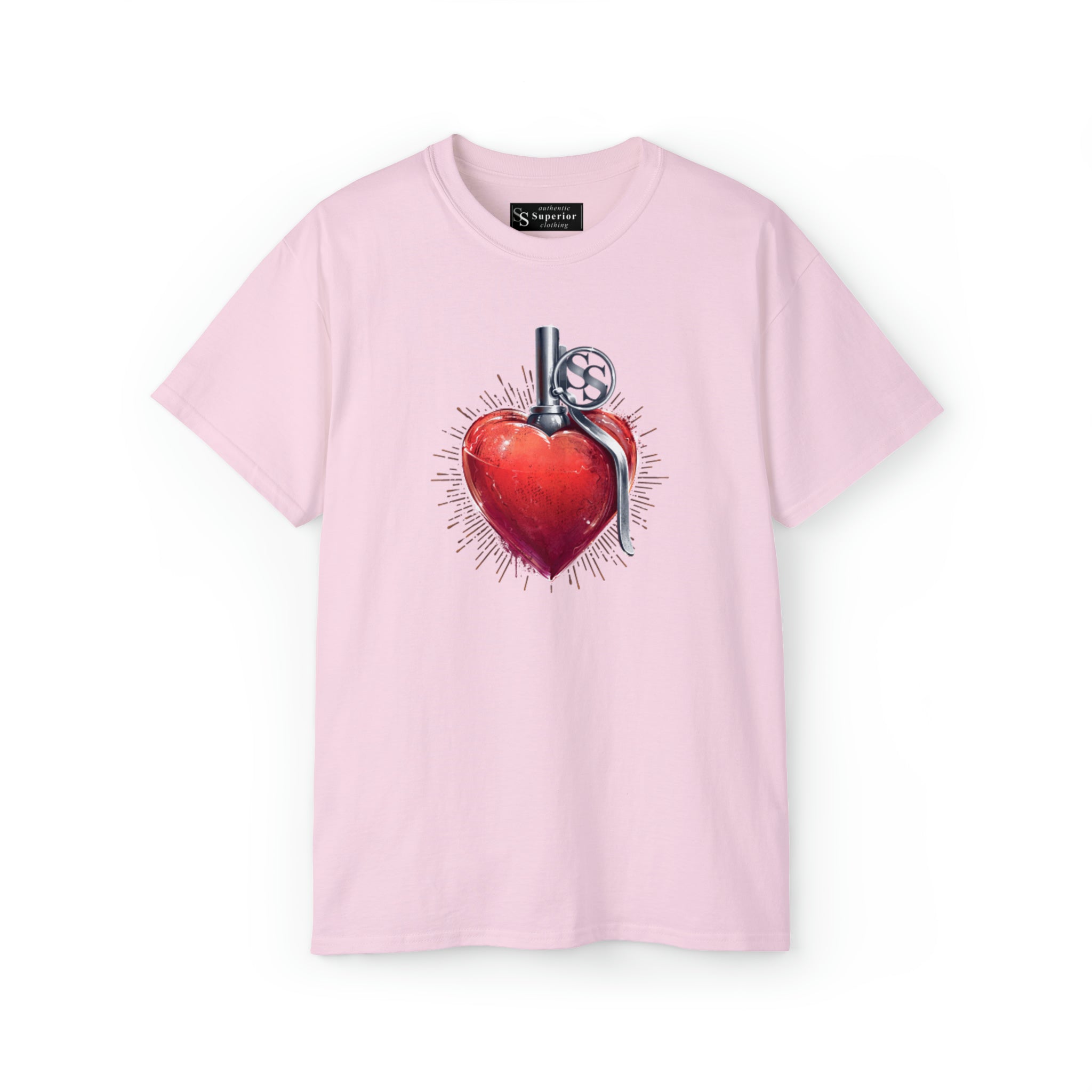 Heart BMB L Unisex Ultra Cotton Tee