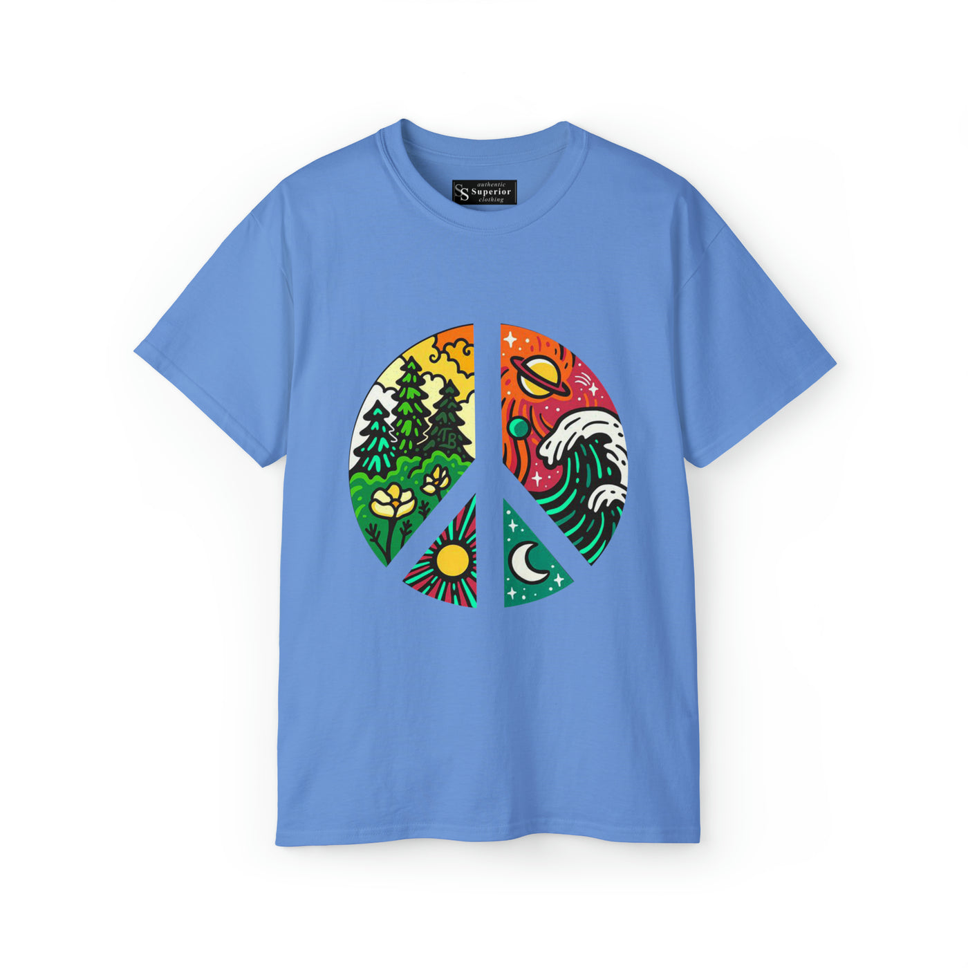 PEACE Unisex Ultra Cotton Tee