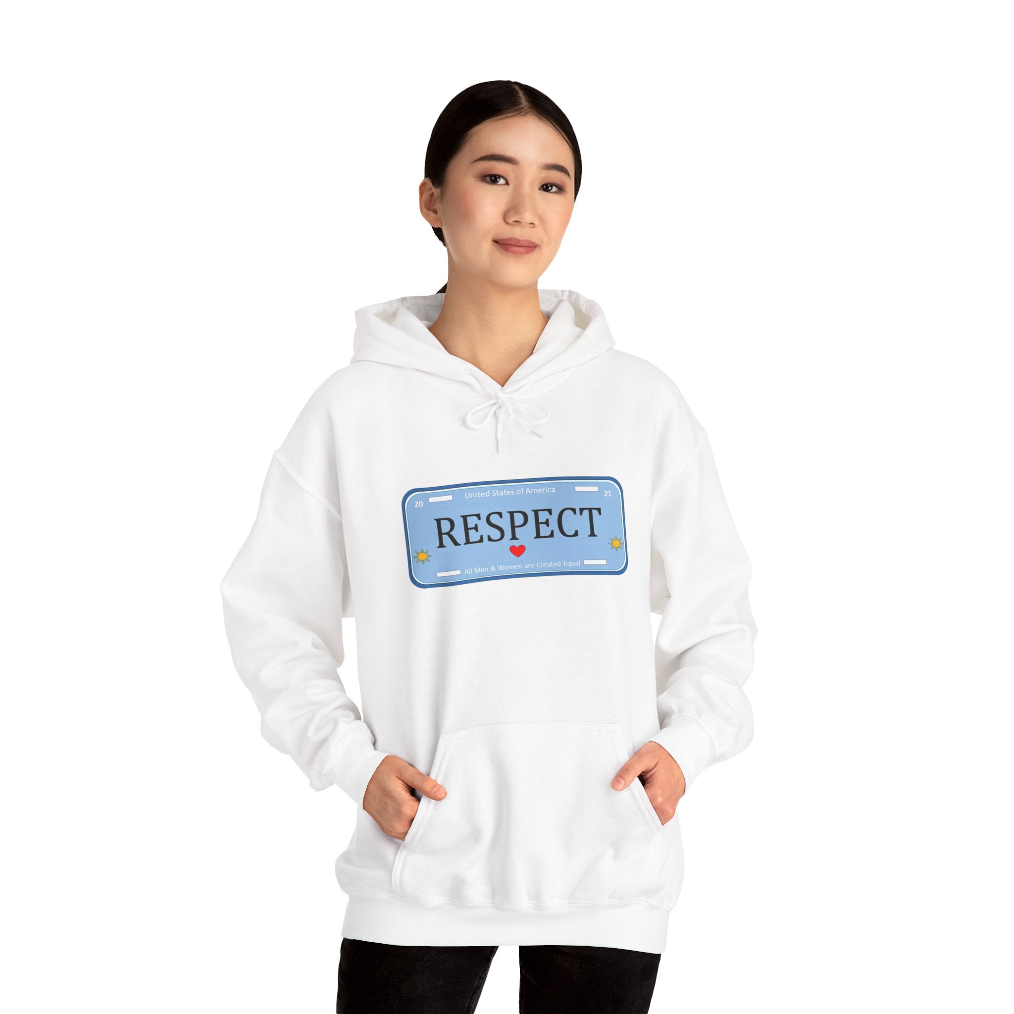 RESPECT BL Unisex Heavy Blend™ Hooded Sweatshirt