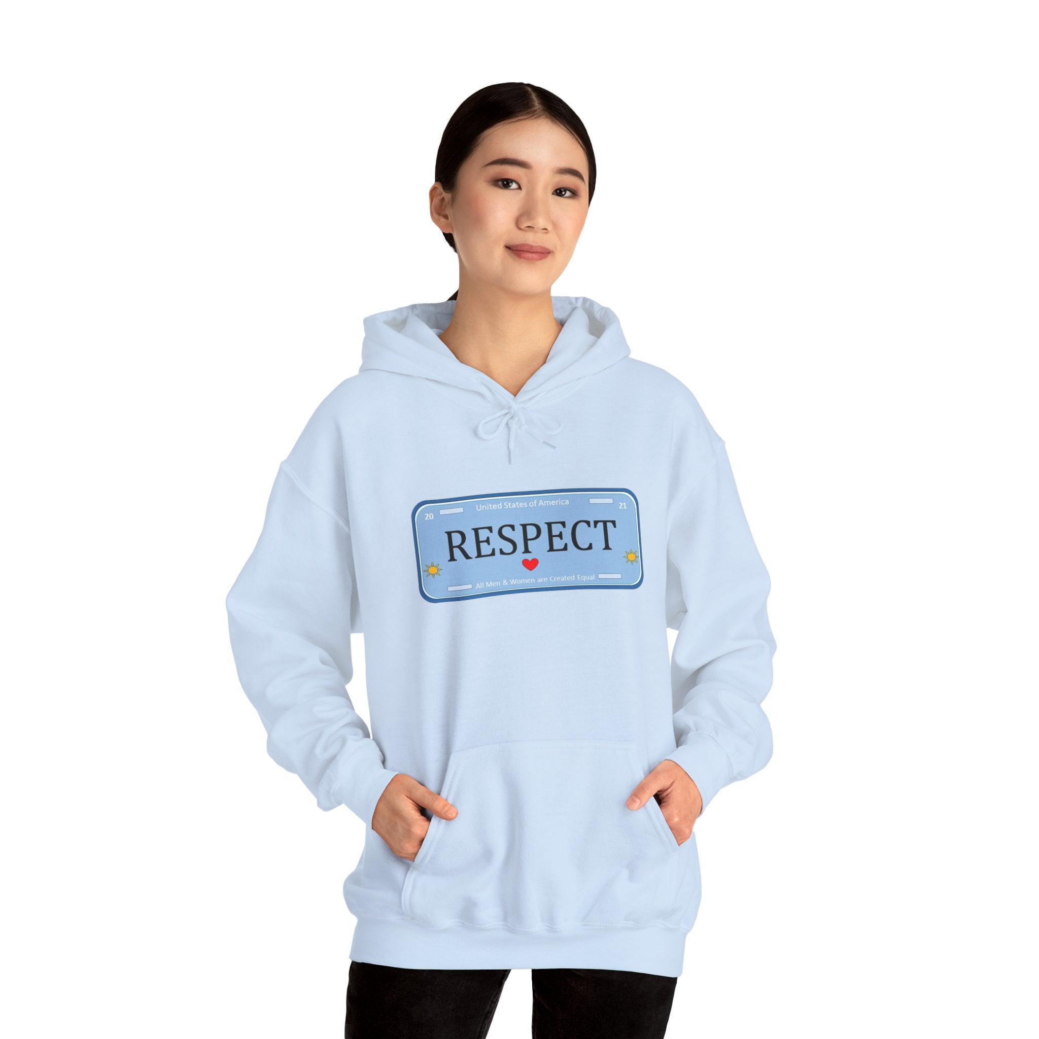 RESPECT BL Unisex Heavy Blend™ Hooded Sweatshirt