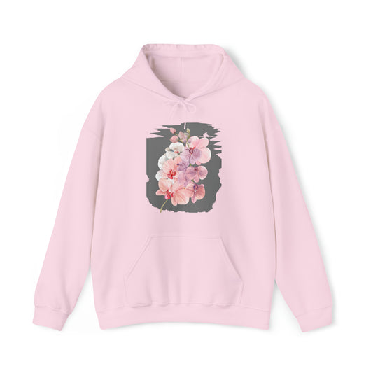 Pink Orchids Unisex Heavy Blend™ Hooded Sweatshirt