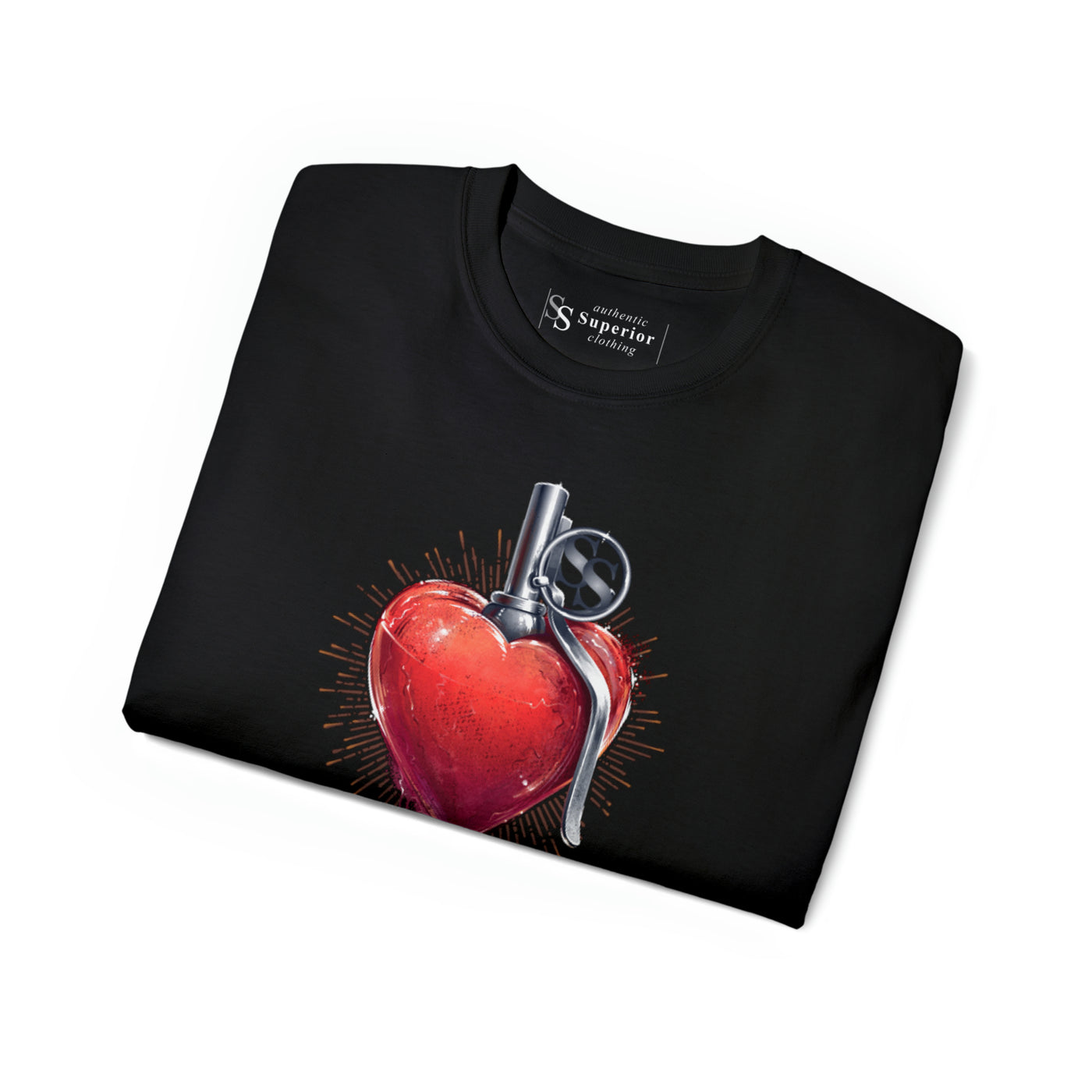 Heart BMB L Unisex Ultra Cotton Tee
