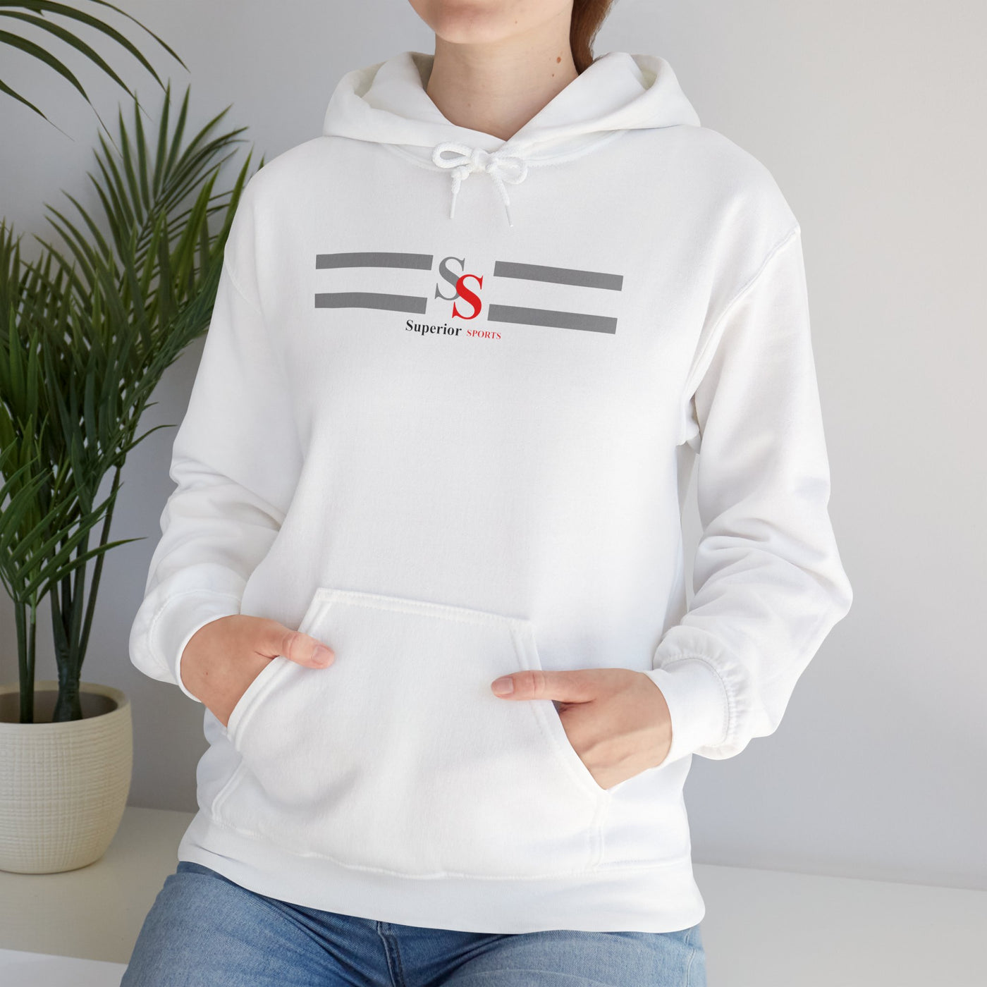 SS Bars MEN HOODED SWEATSHIRT
