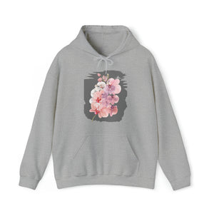Pink Orchids Unisex Heavy Blend™ Hooded Sweatshirt