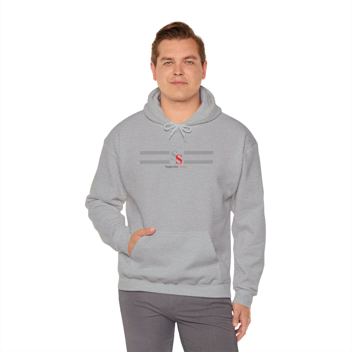 SS Bars MEN HOODED SWEATSHIRT