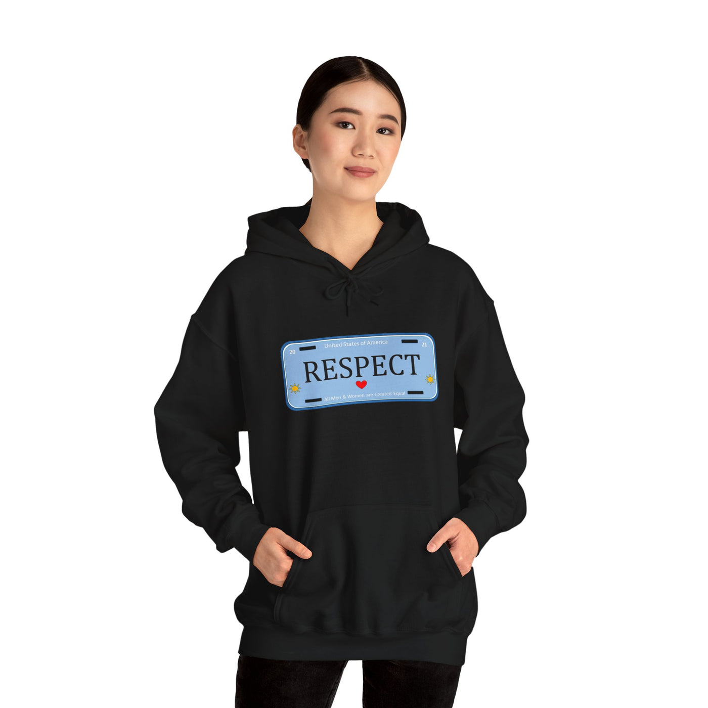 RESPECT BL Unisex Heavy Blend™ Hooded Sweatshirt