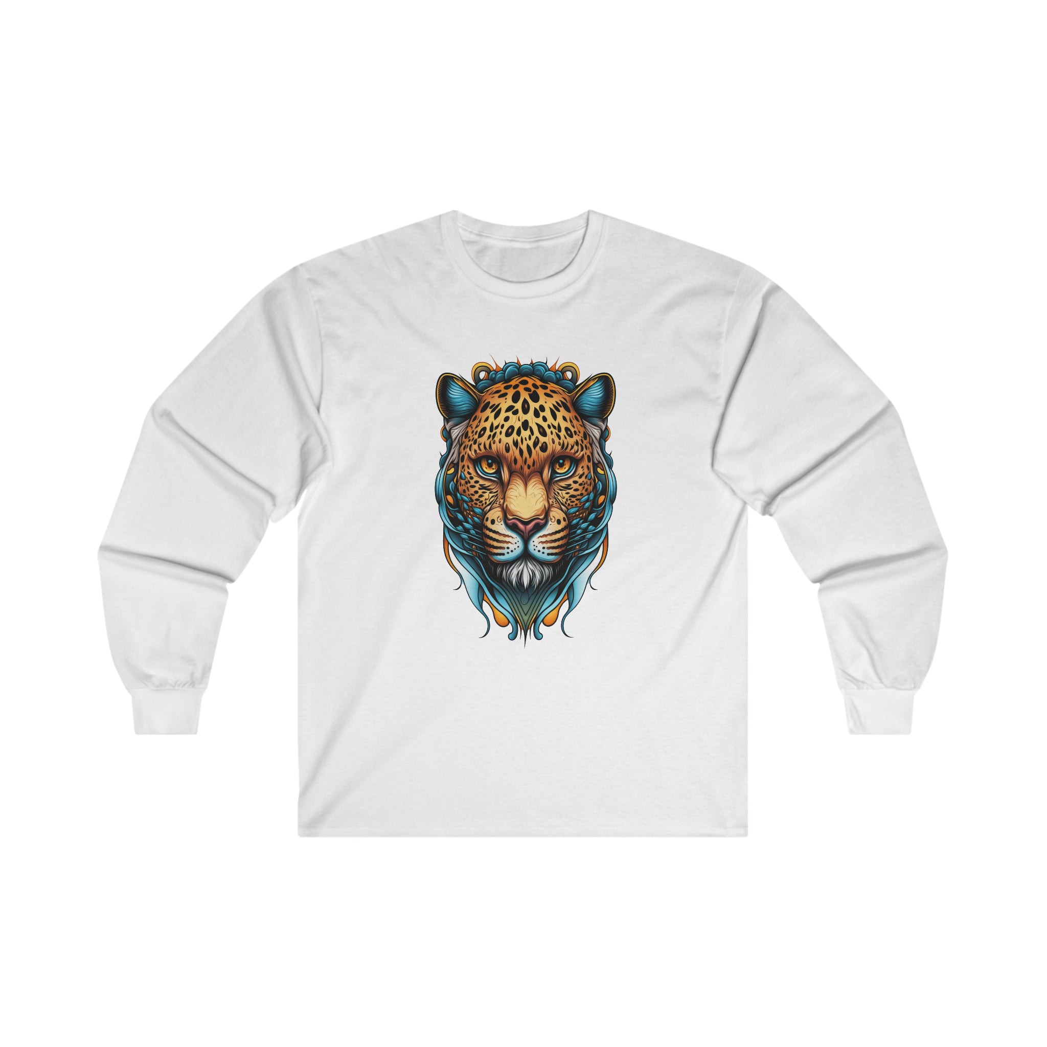 Blue Tiger Long Sleeve Tee