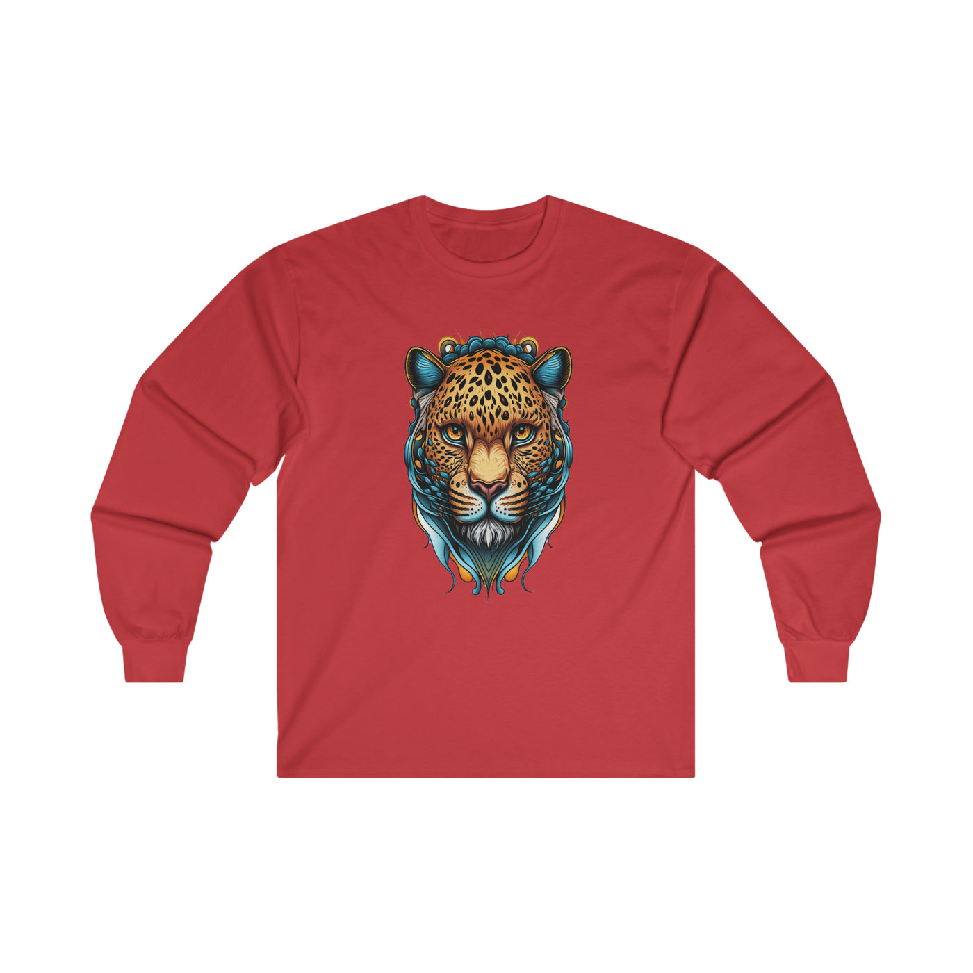 Blue Tiger Long Sleeve Tee