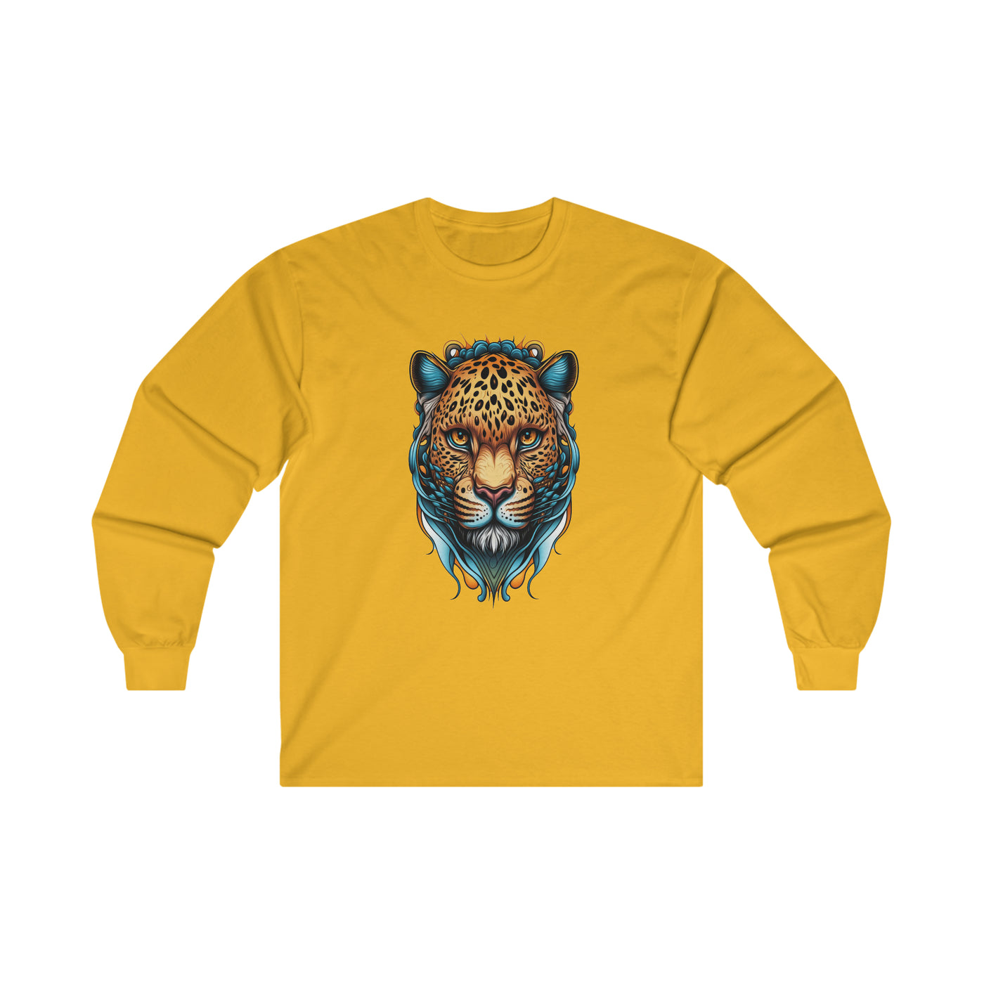 Blue Tiger Long Sleeve Tee