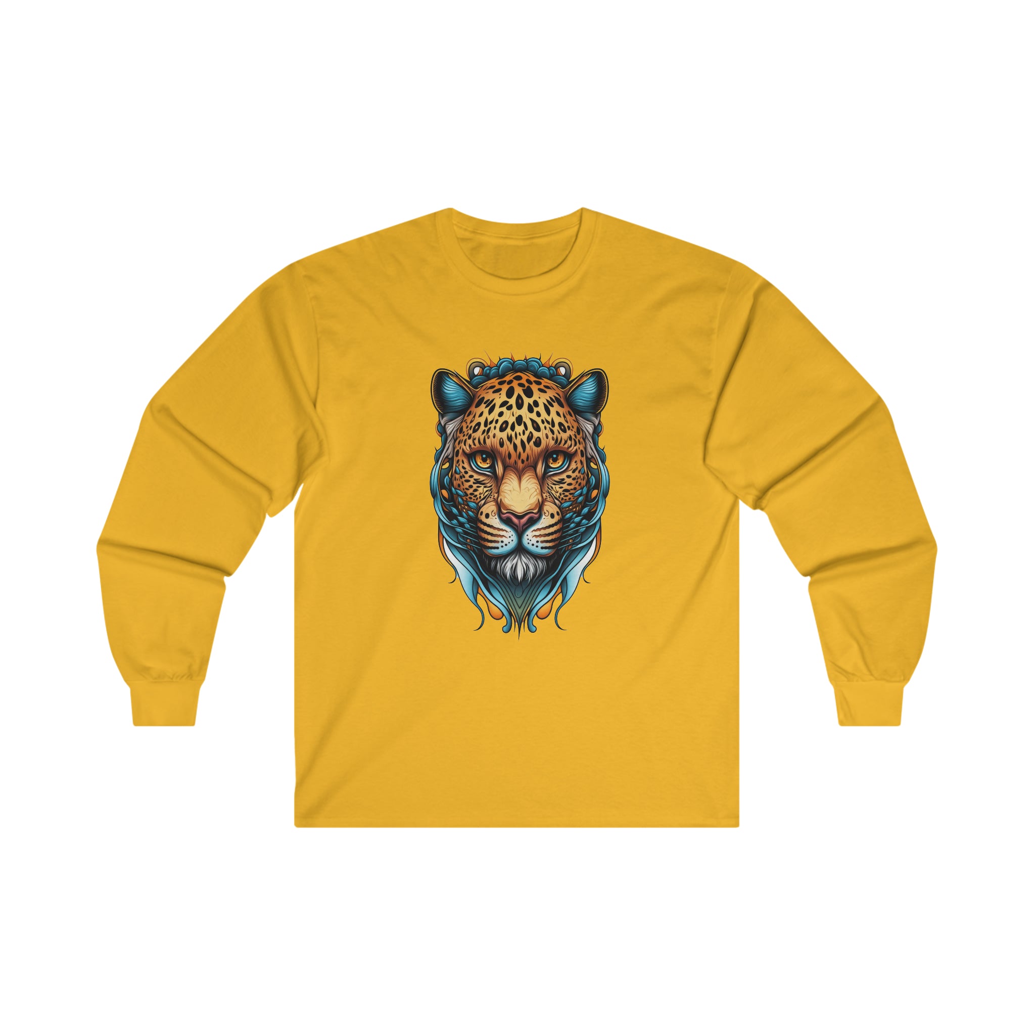 Blue Tiger Long Sleeve Tee