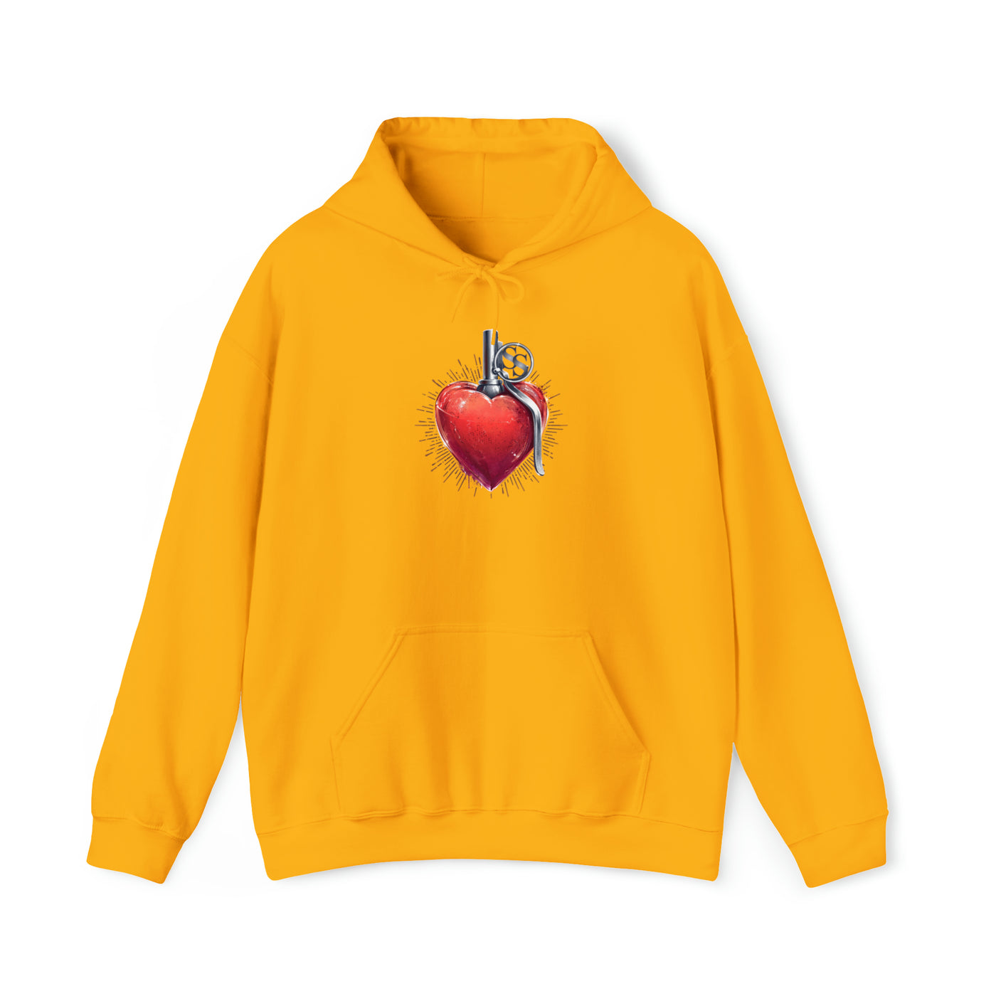 Heart BMB Unisex Heavy Blend™ Hooded Sweatshirt