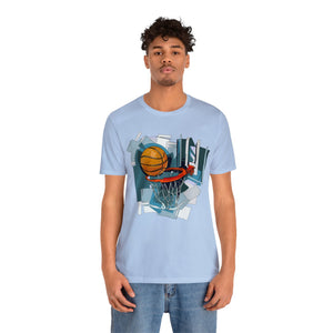 Basketball & Hoop Short Sleeve Tee
