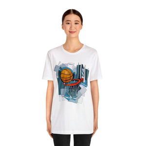 Basketball & Hoop Short Sleeve Tee