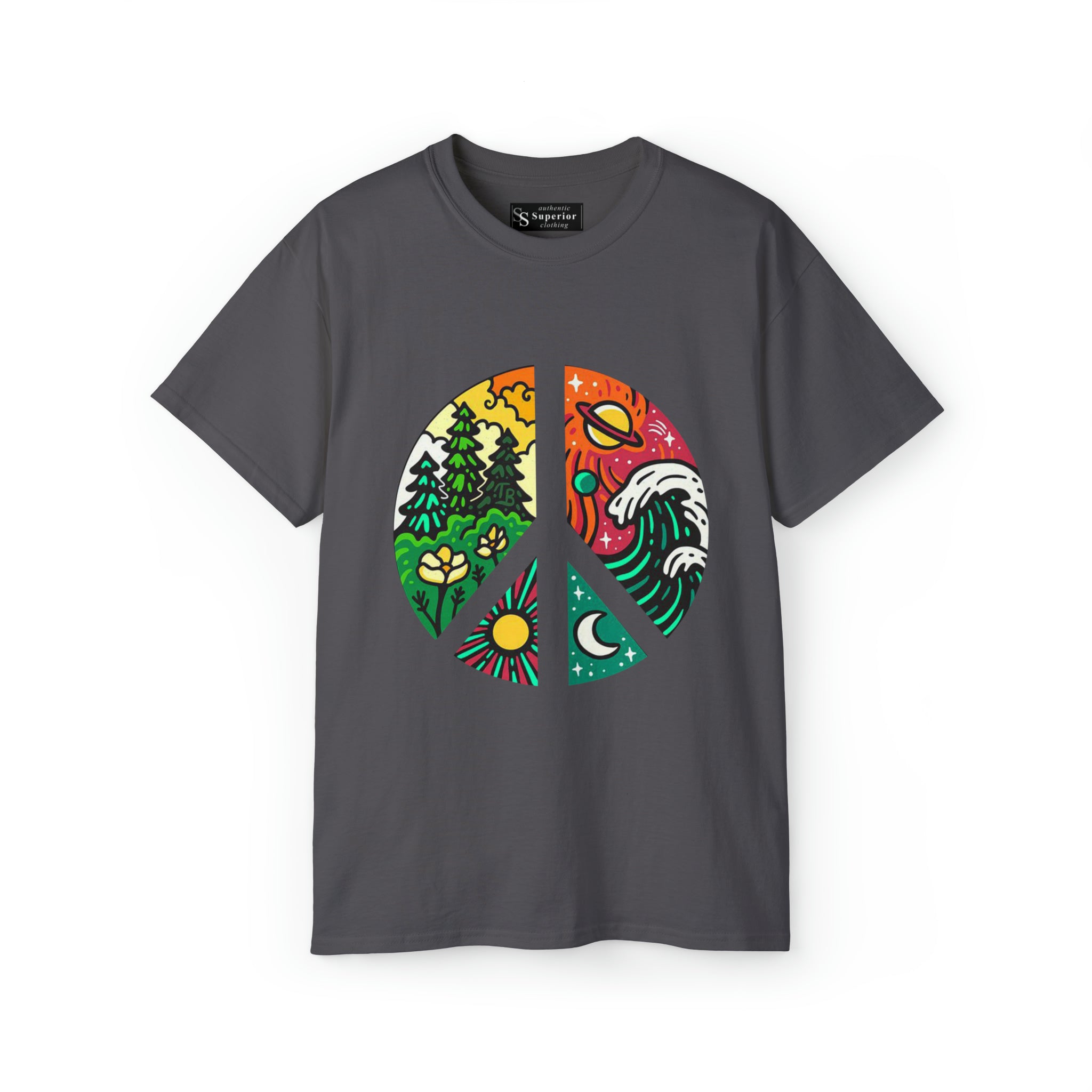 PEACE Unisex Ultra Cotton Tee