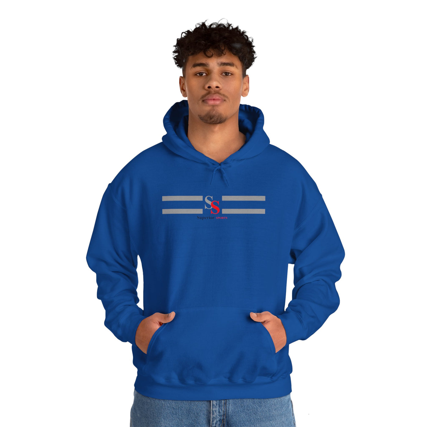 SS Bars MEN HOODED SWEATSHIRT