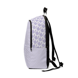 Light Purple Unisex Fabric Backpack