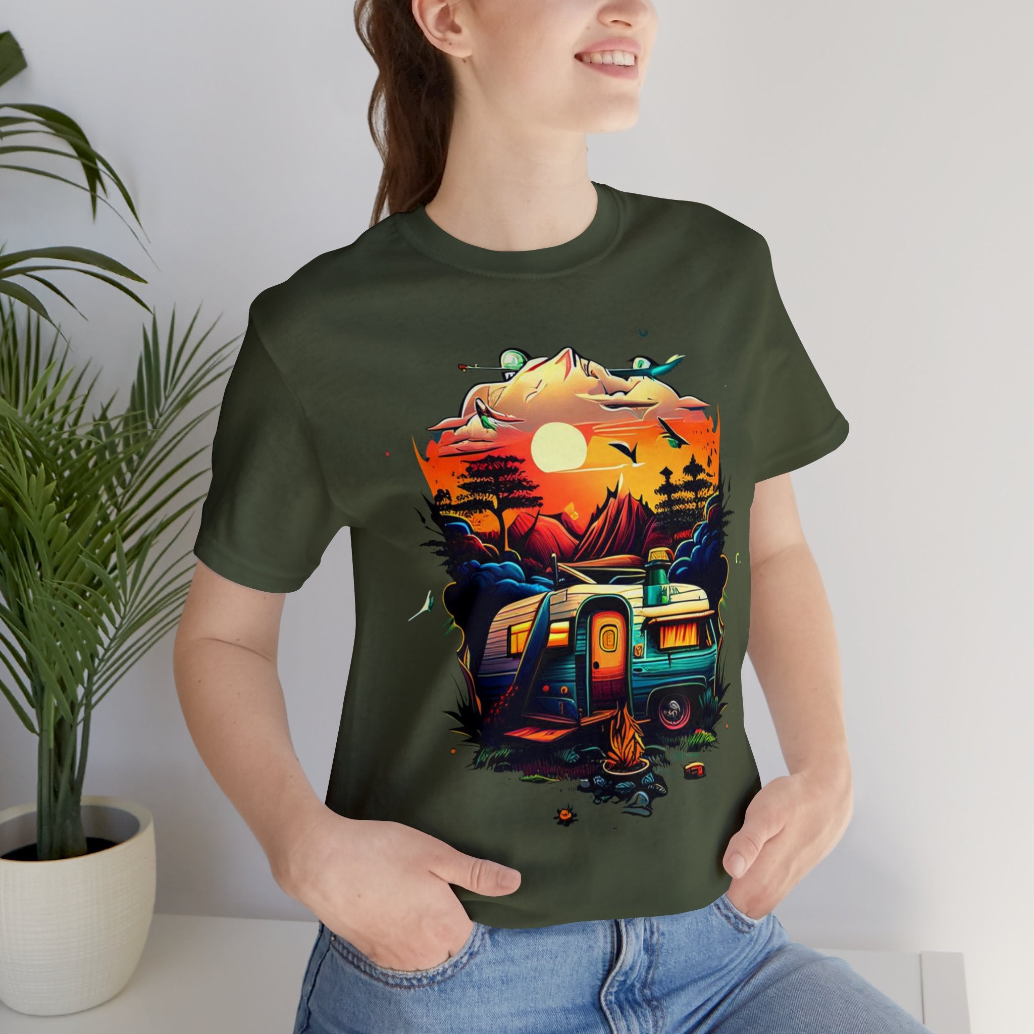 Sunset Trailer Short Sleeve Tee