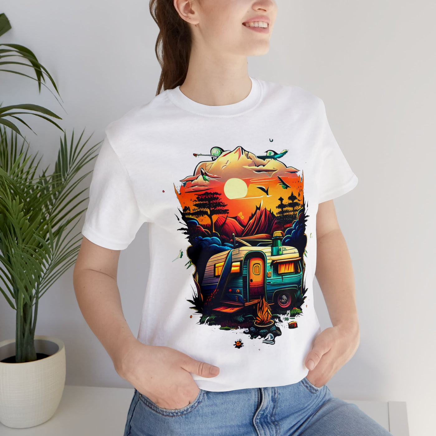 Sunset Trailer Short Sleeve Tee