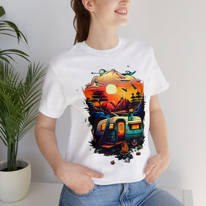 Sunset Trailer Short Sleeve Tee
