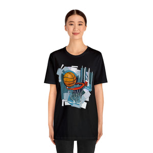 Basketball & Hoop Short Sleeve Tee