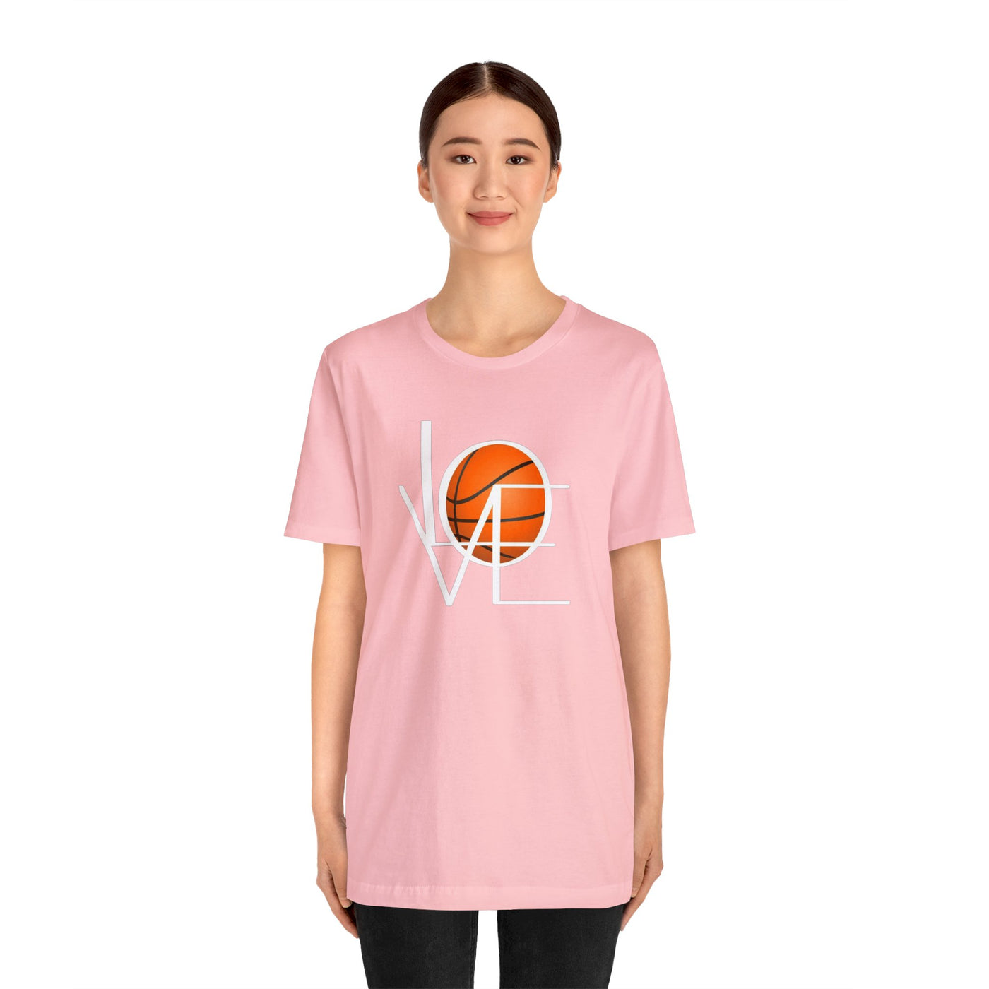 LOVE Basketball Short Sleeve Tee