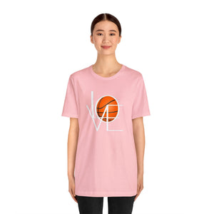 LOVE Basketball Short Sleeve Tee